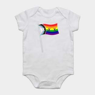 L'Manberg Pride - Rainbow Baby Bodysuit